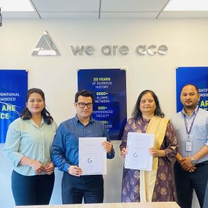 A Memorandum of Understanding (MoU) was signed between Ace and Golyan Group